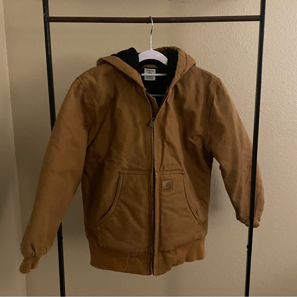 Boys Medium Quilted Carhartt Jacket